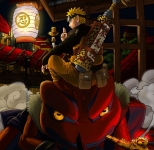 Naruto e Gamabunta